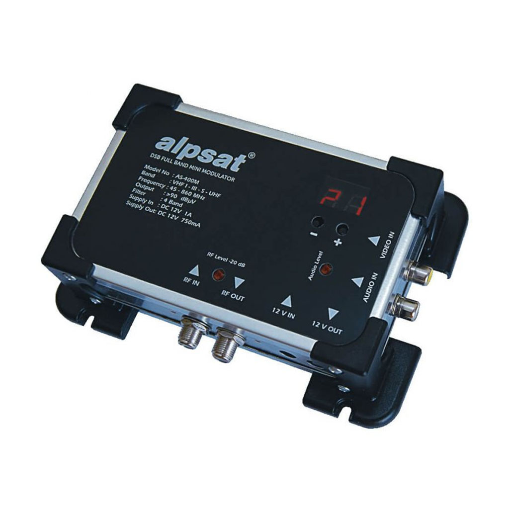 ALPSAT DSB Mini AV Modulator AS400M Alpsat Elektronik