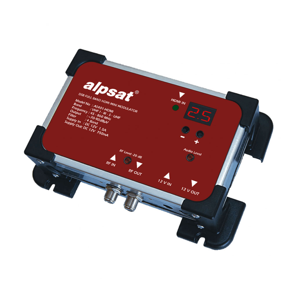 ALPSAT Dsb Rf Modulator AS401HDMI Alpsat Elektronik